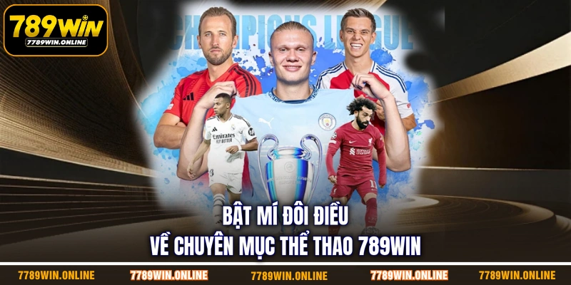 Bật mí đôi điều về chuyên mục thể thao 789WIN Bật mí đôi điều về chuyên mục thể thao 789WIN