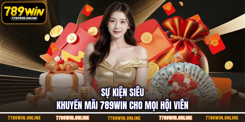 Sự kiện siêu khuyến mãi 789WIN cho mọi hội viên Sự kiện siêu khuyến mãi 789WIN cho mọi hội viên
